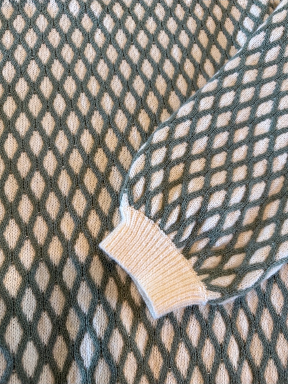 Baltic Born Hendrix Diamond Knit Sweater - XL - Picture 3 of 4